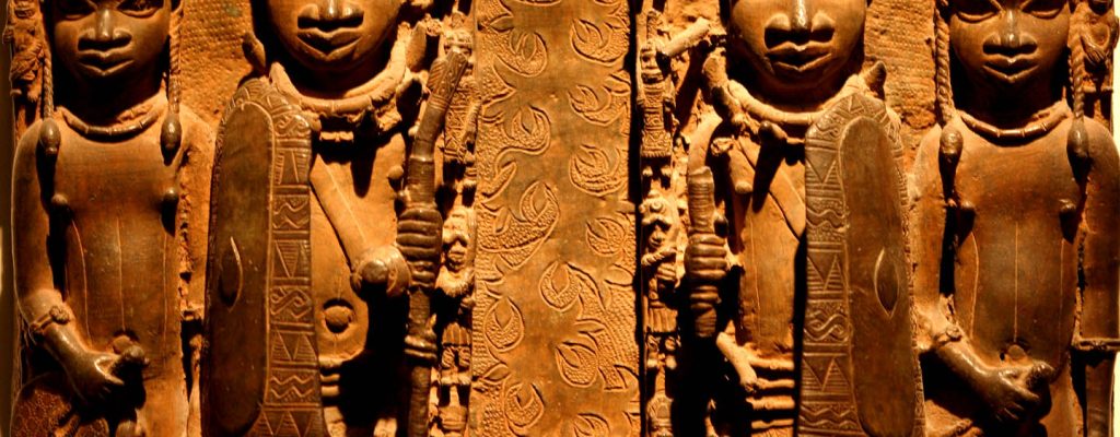 The original people and founders of the Benin Kingdom, the Edo people, were initially ruled by the Ogiso (Kings of the Sky) who called their land Igodomigodo.